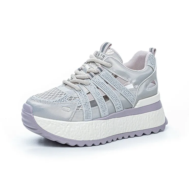 The Mystery Of Glamour Дышащий Увеличение Высоты Низкий Топ Повседневный Женский