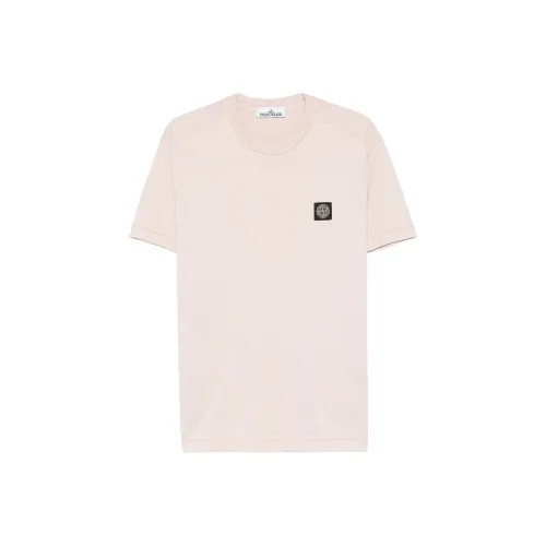 STONE ISLAND Розовые Мужские Рубашки