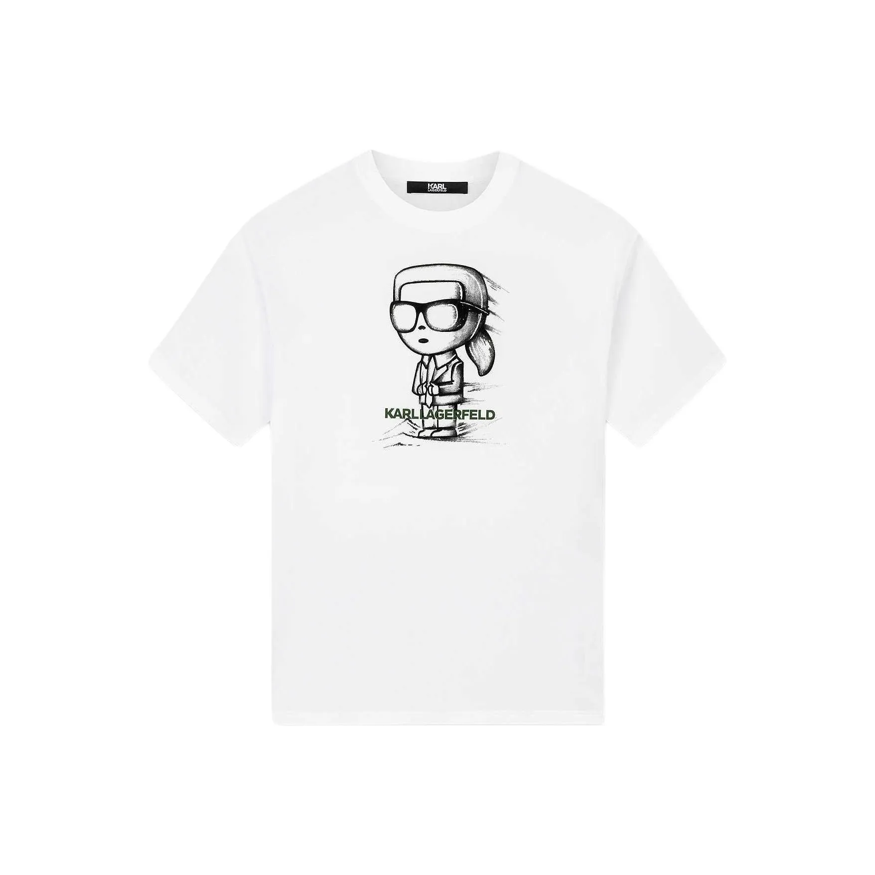 Karl Lagerfeld T-Shirt Мужской Белый