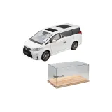 [화이트]도요타 Lexus LM300+[솔리드 우드] 프리미엄 우든 더스트 커버 및 라이트