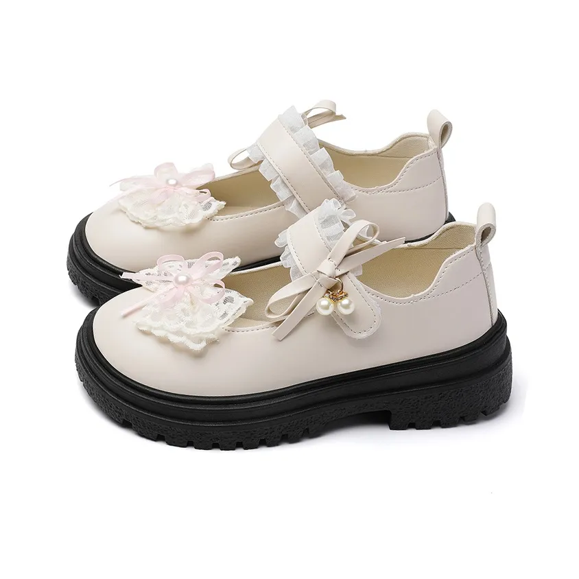 OLDDESIRE Квадратный каблук Mary Jane Женские Туфли Бежевые