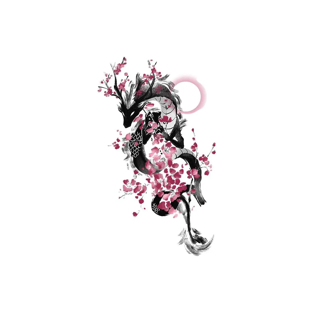 QINGYING Временные татуировки Унисекс