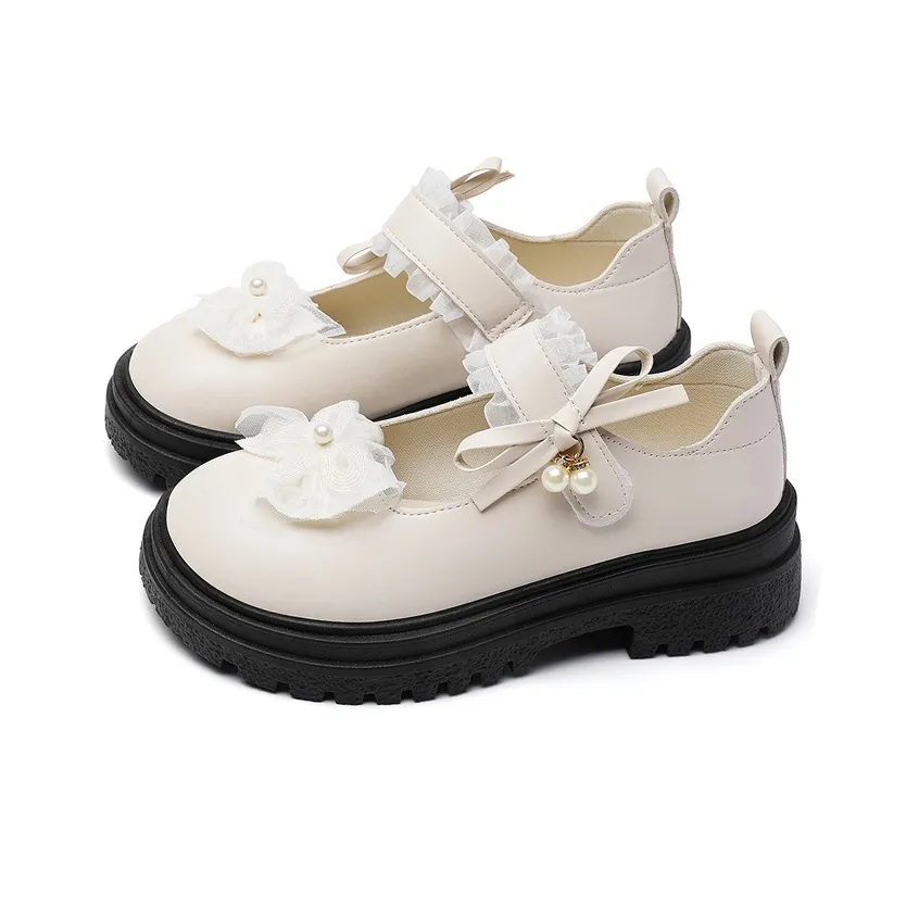 OLDDESIRE Грубый каблук Туфли Мэри Джейн Женские Бежевые