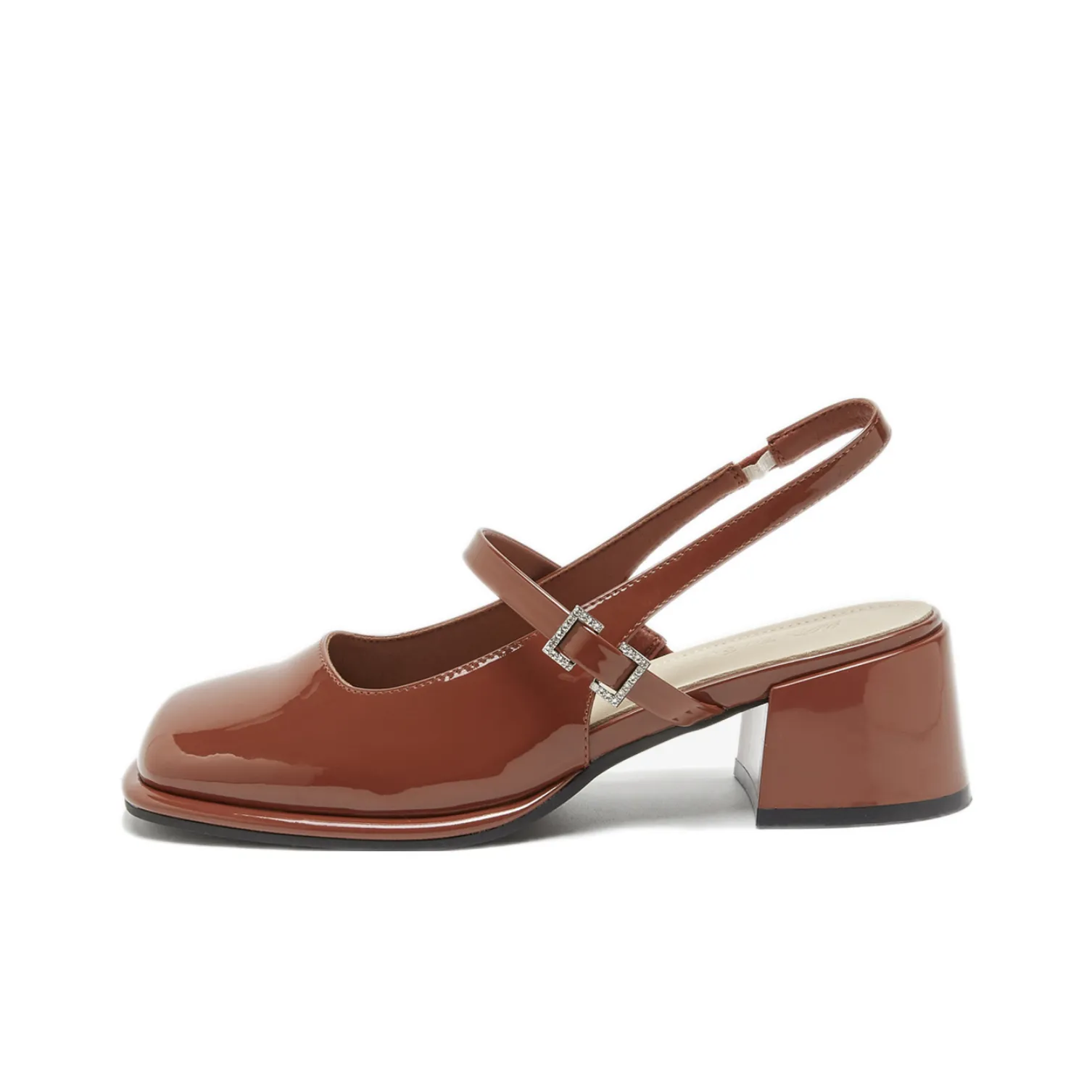 Shoe Lady Грубый каблук Высокие каблуки Женские Красный