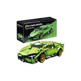 [슈퍼 Car Hobby 모델] 람보르기니 그린 Bull 조립 블록 423pcs