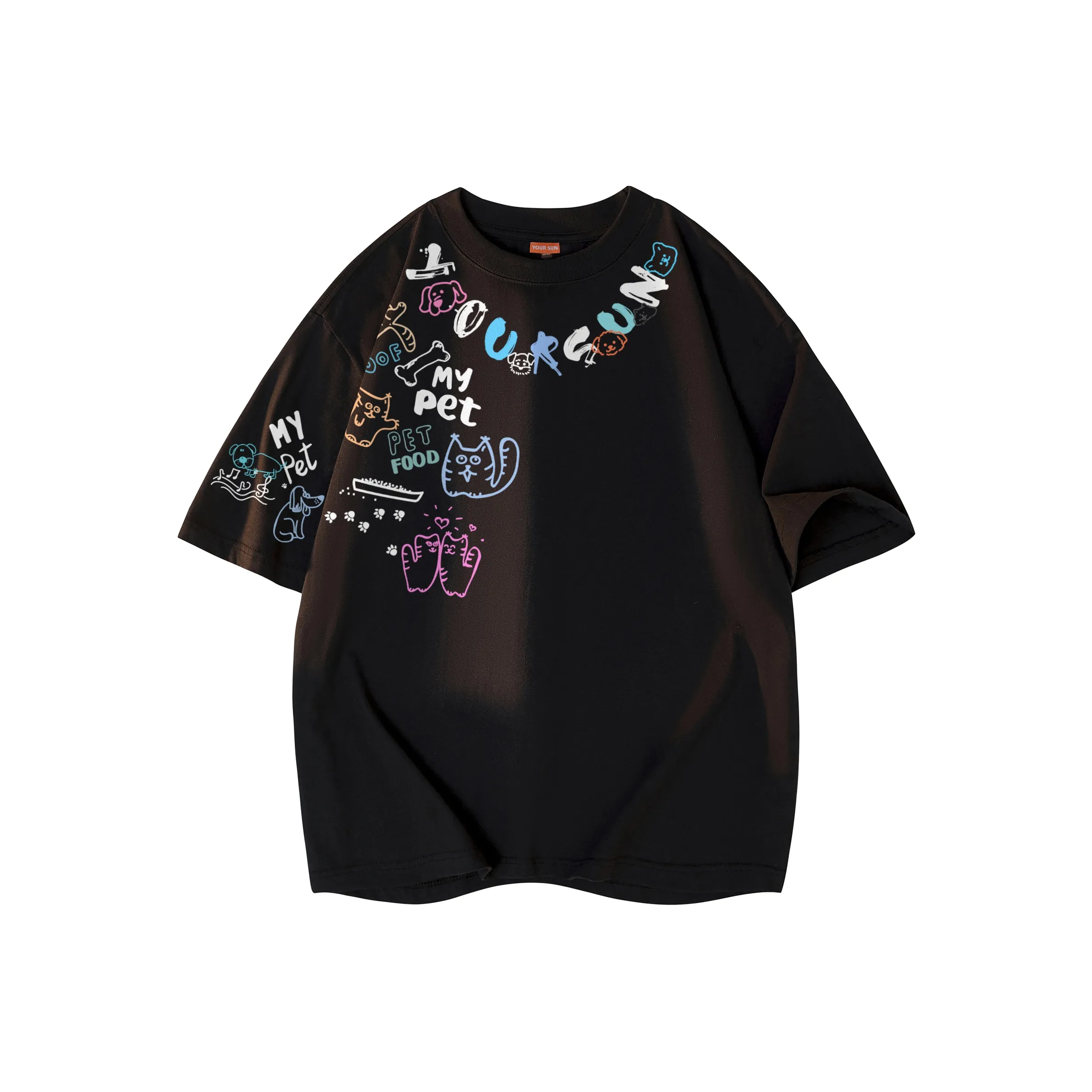 Удобная и освежающая футболка унисекс