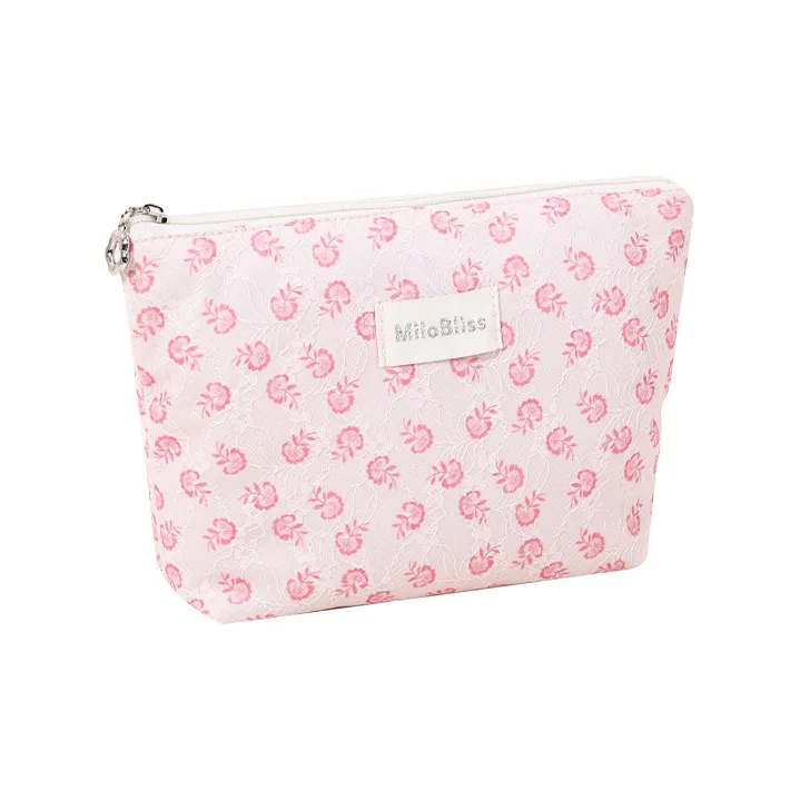 MILO BLISS Сетка Ткани Маленький цветок Косметичка Hexagonal Косметичка Мешок для хранения Портативный