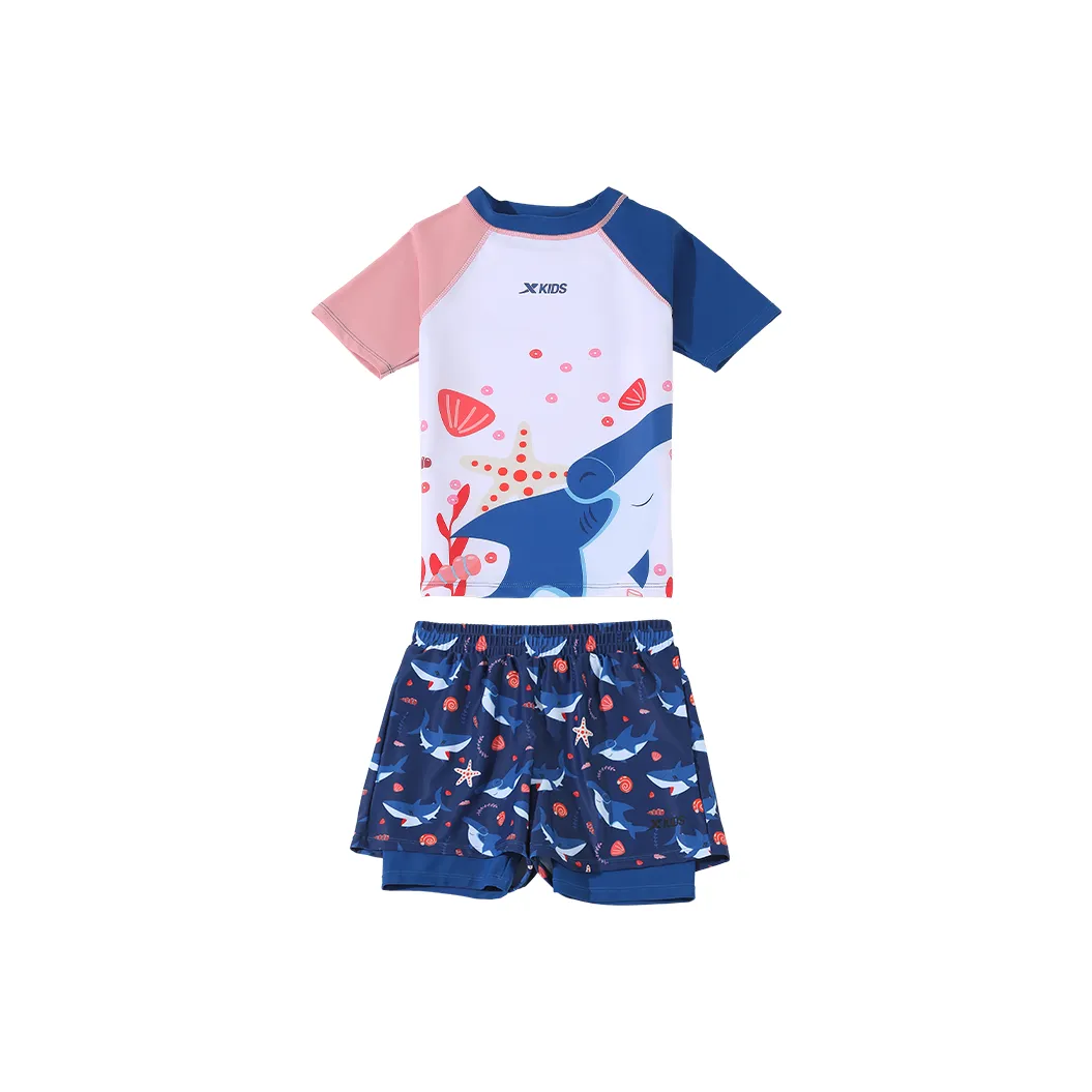 XTEP Детский купальник 2 предмета набор для детей в возрасте 3-7 лет