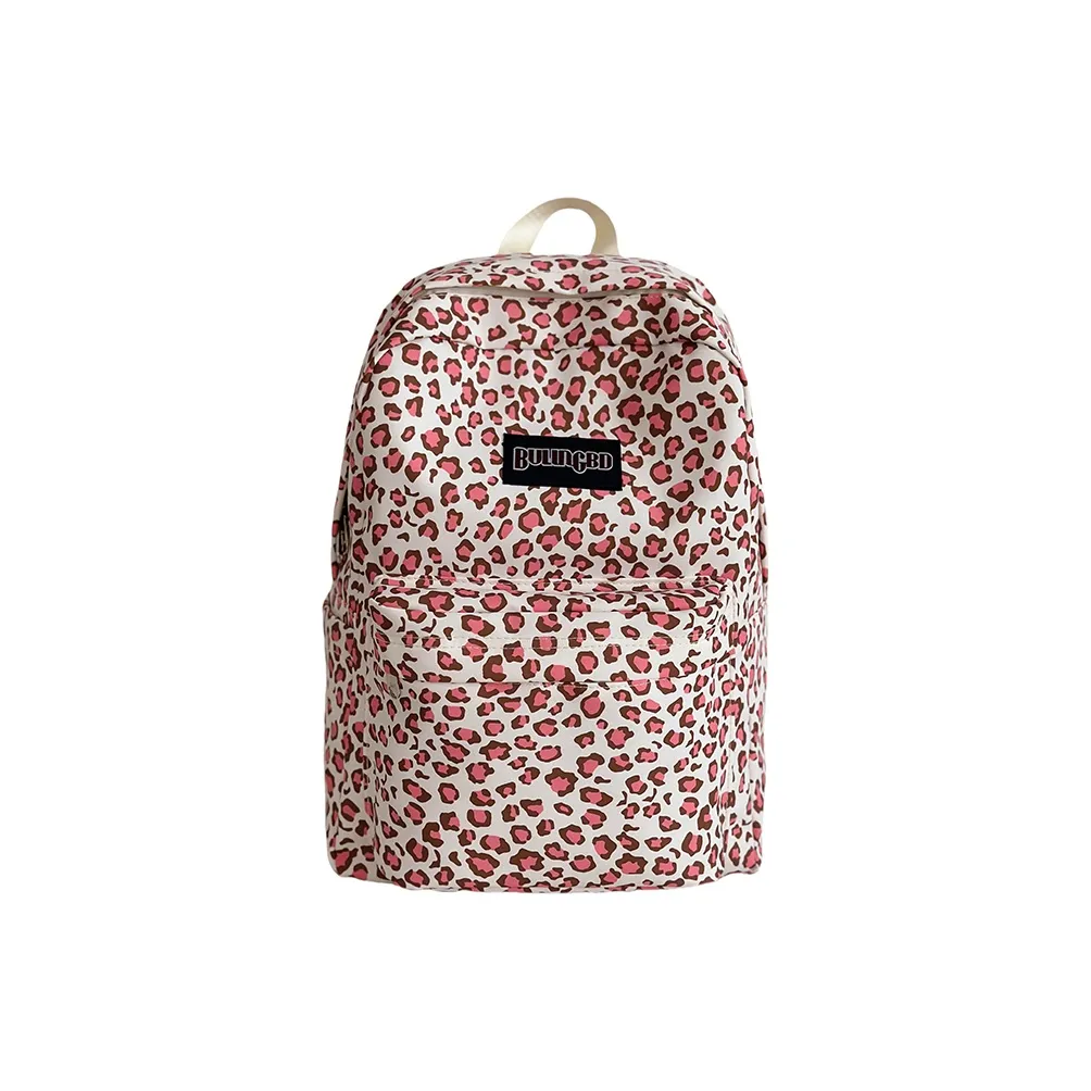 AIBAG Полиэстер Рюкзак Унисекс Розовый Леопард С принтом Коричневый Леопард С принтом Корова С принтом Белый Paw С принтом