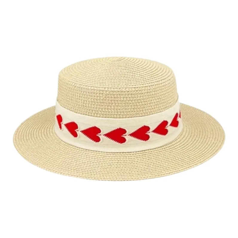 BEPOP Папирусная соломенная шляпа Женская