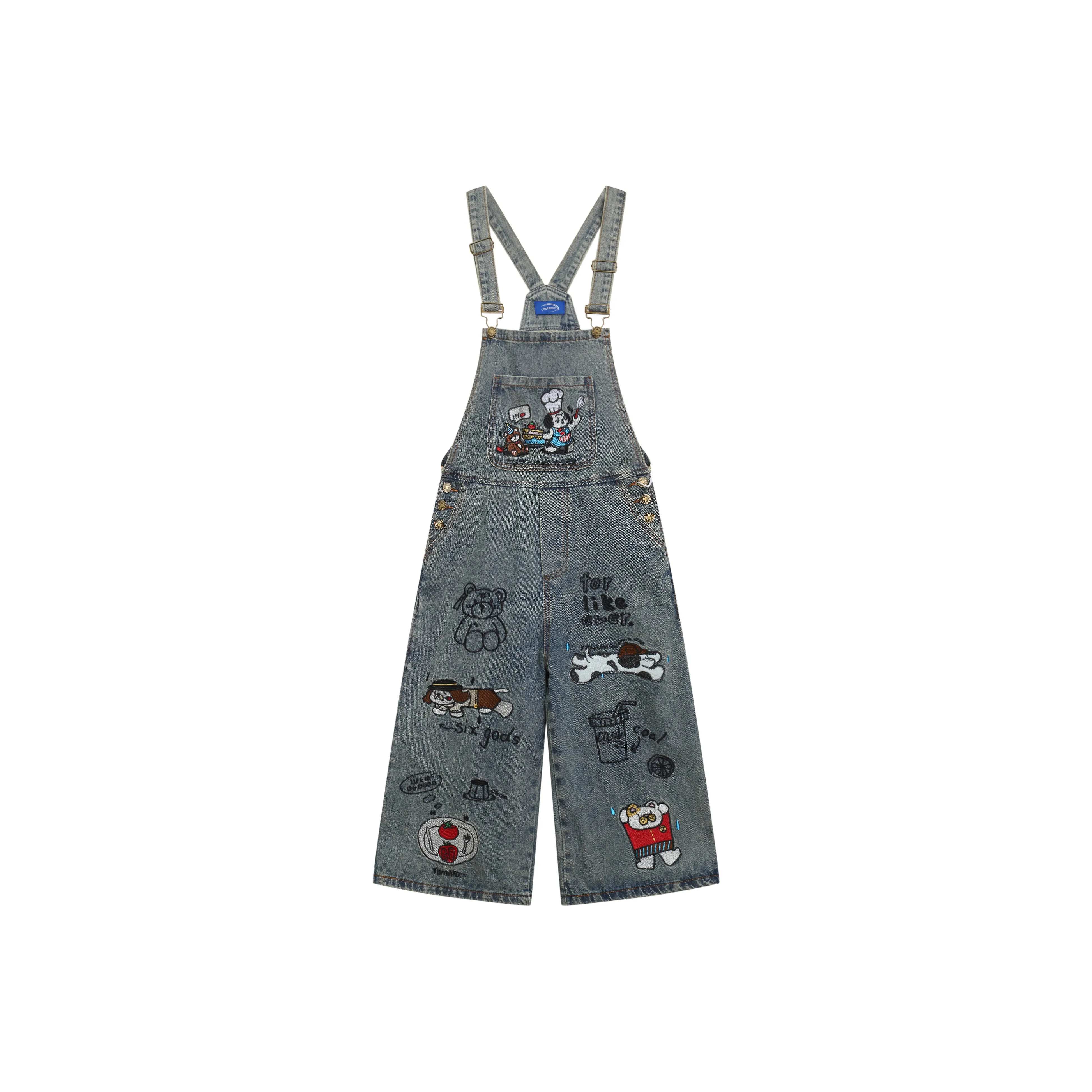 WAYHWEI Серый Женские Комбинезоны