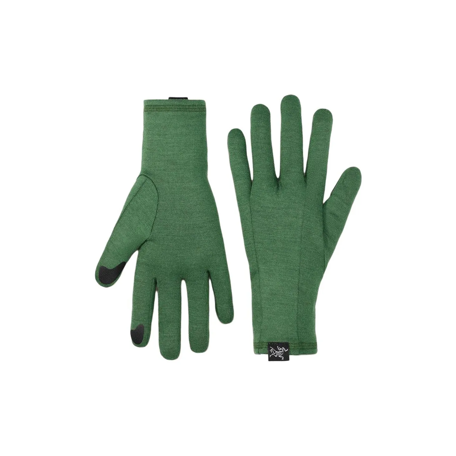 Arcteryx Перчатки из мериносовой шерсти Унисекс Зеленый