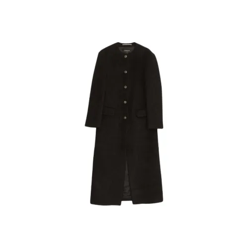 ROCHAS Черное Женское Пальто
