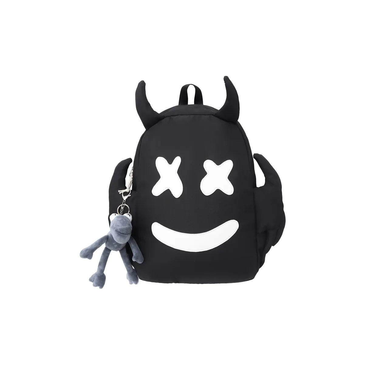 Vack Нейлон Рюкзак Унисекс Белый Черный