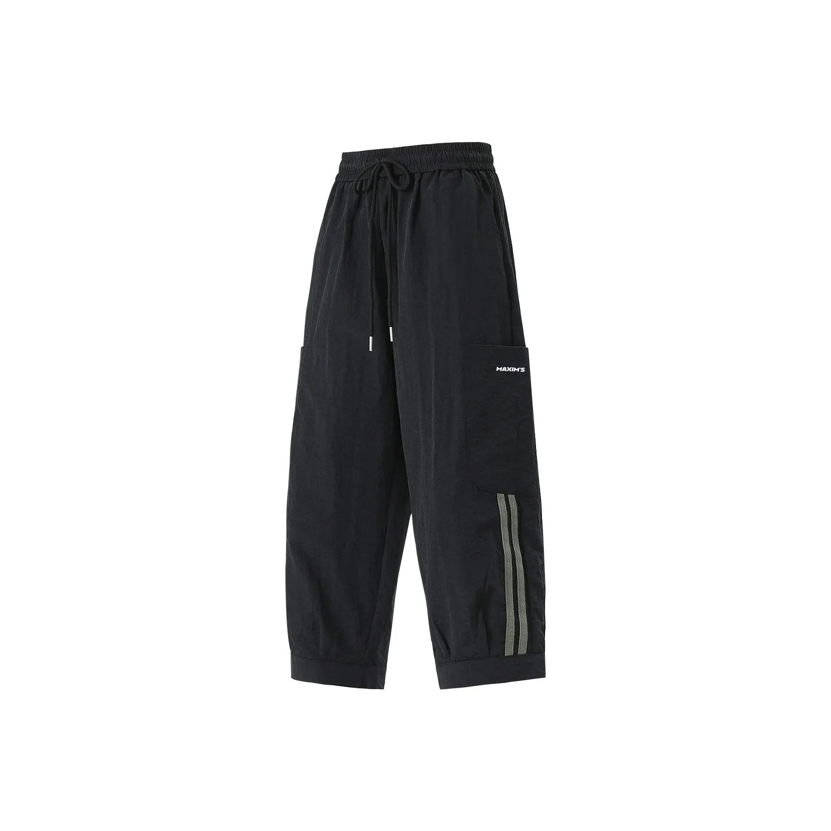 Maxim's De Paris Casual Shorts Men's Cargo Pants Capri Pants Unisex