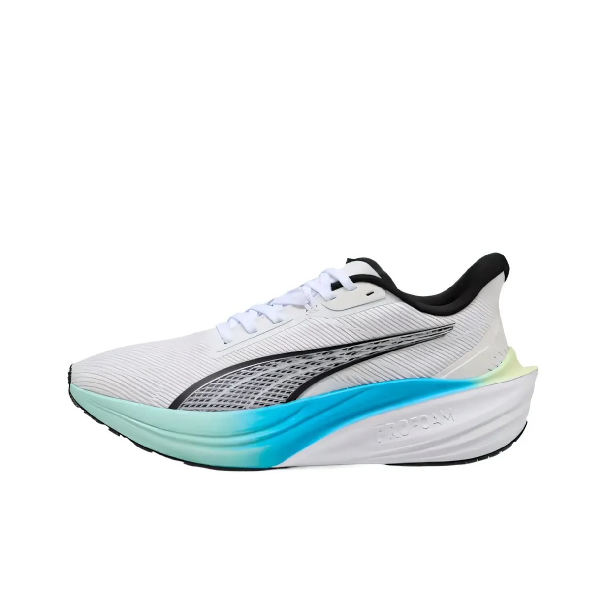 PUMA Darter Pro Low Беговые кроссовки Топ Унисекс Белый