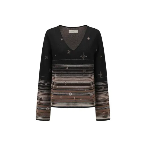 SWAYING KNIT Черный Женские Свитеры