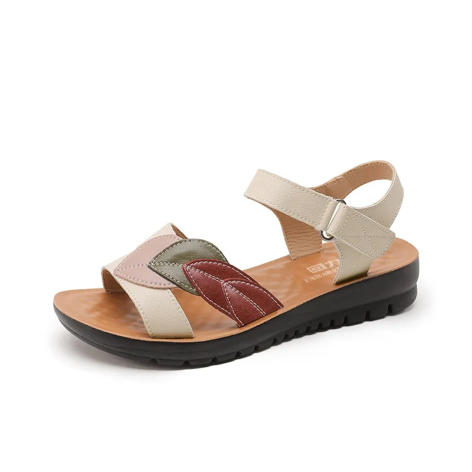 Warrior Mom Обувь для пожилых женщин Grandmother Обувь для пожилых MID Возраст Женская обувь с ремешком Сандалии для женщин