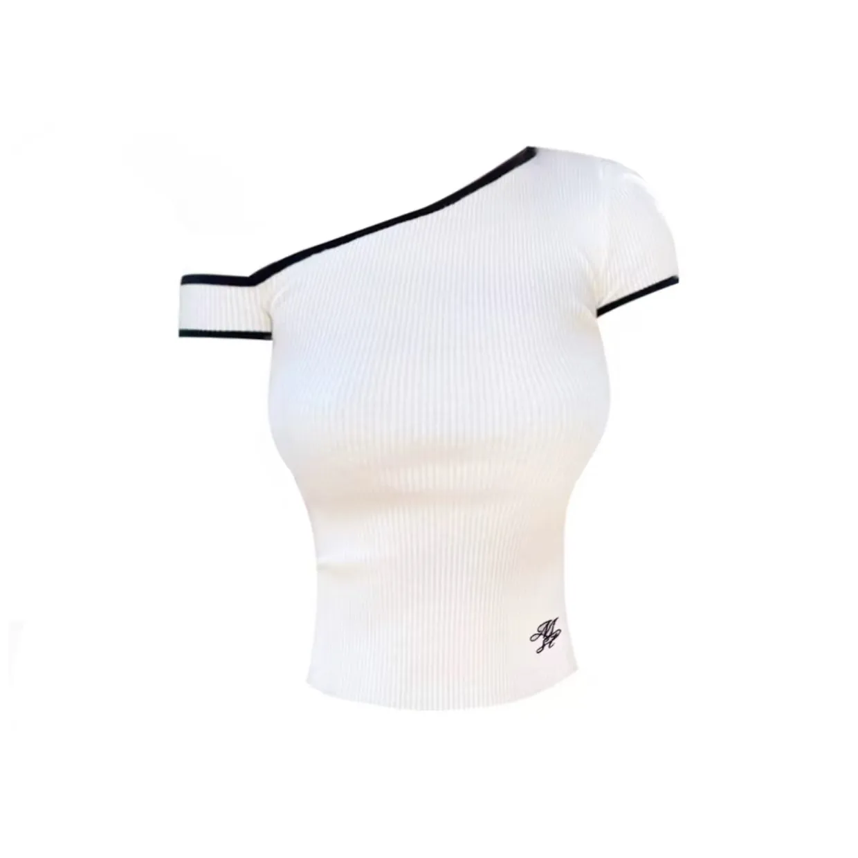 QIAOMONVHAI Экрю Один размер Женские Т-рубашки