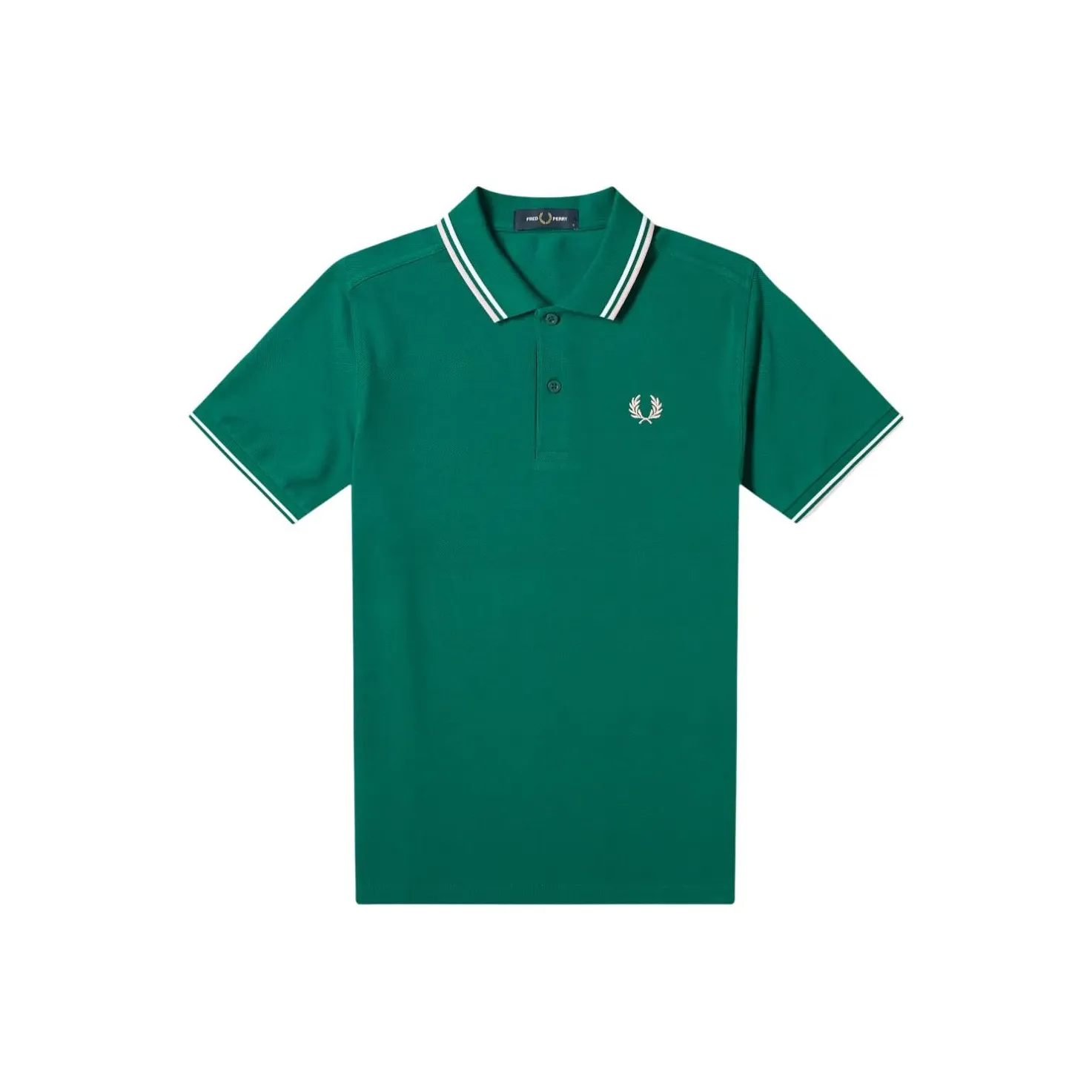 FRED PERRY Зеленая Мужская Поло