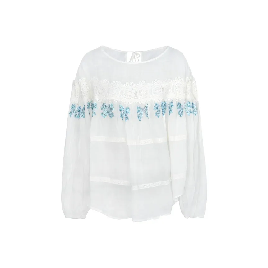 TCH Рукав-фонарик T Рубашка Женская