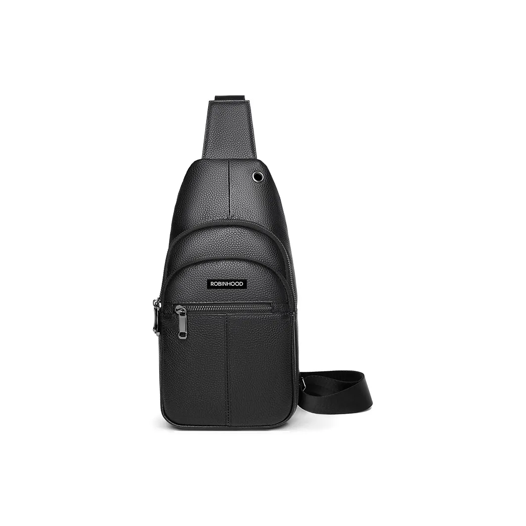 ROBINHOOD Сумка через плечо из коровьей кожи стандартная мужская черная коричневая