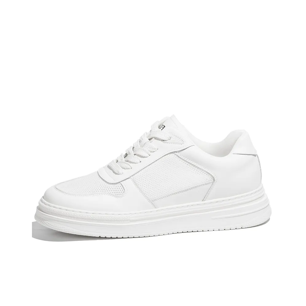 SULEGAO Скейтборд Кроссовки Мужские Белые