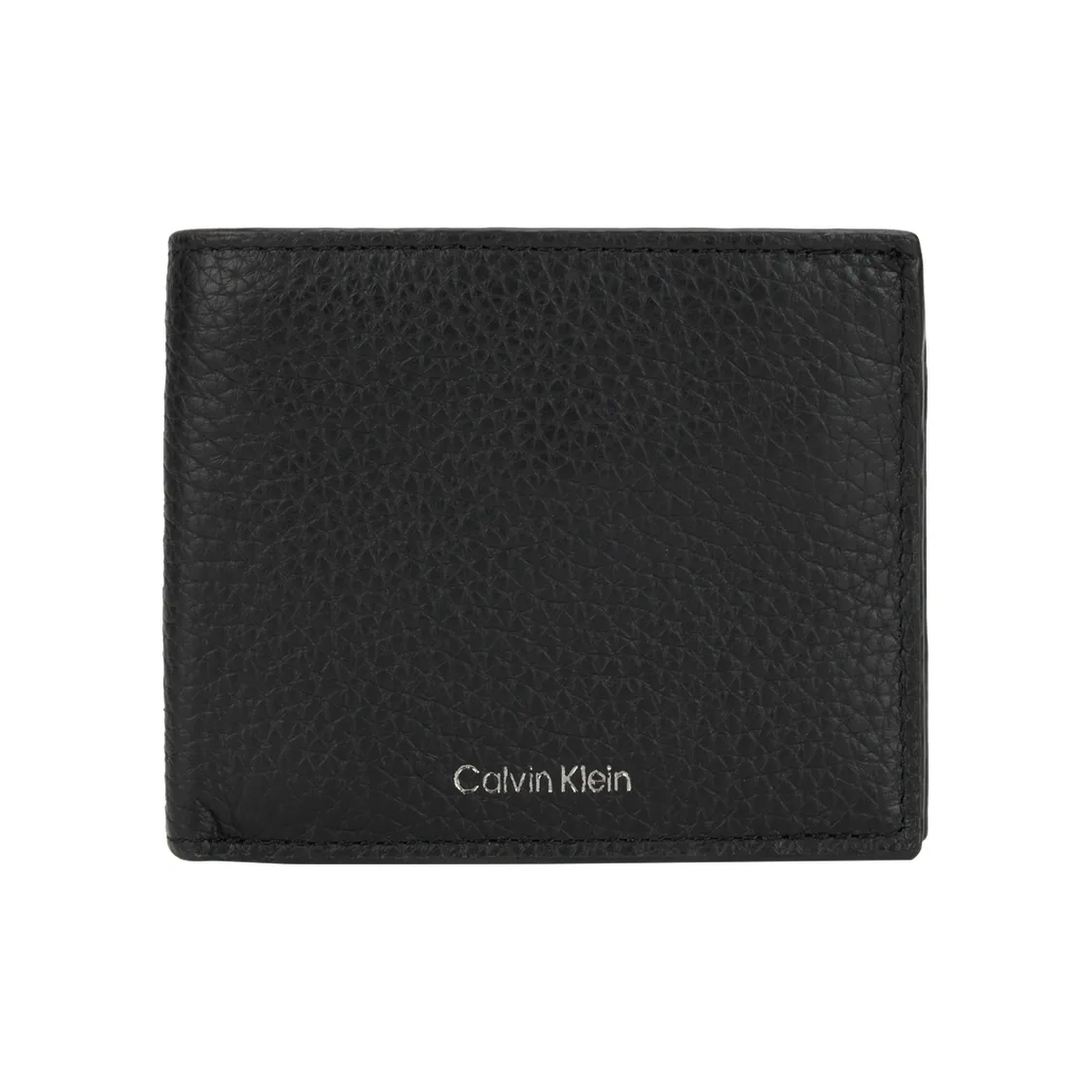 Calvin Klein Кошелек из коровьей кожи Мужской Космос Черный