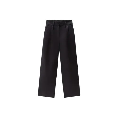 WOOLRICH Черные Женские Повседневные Брюки