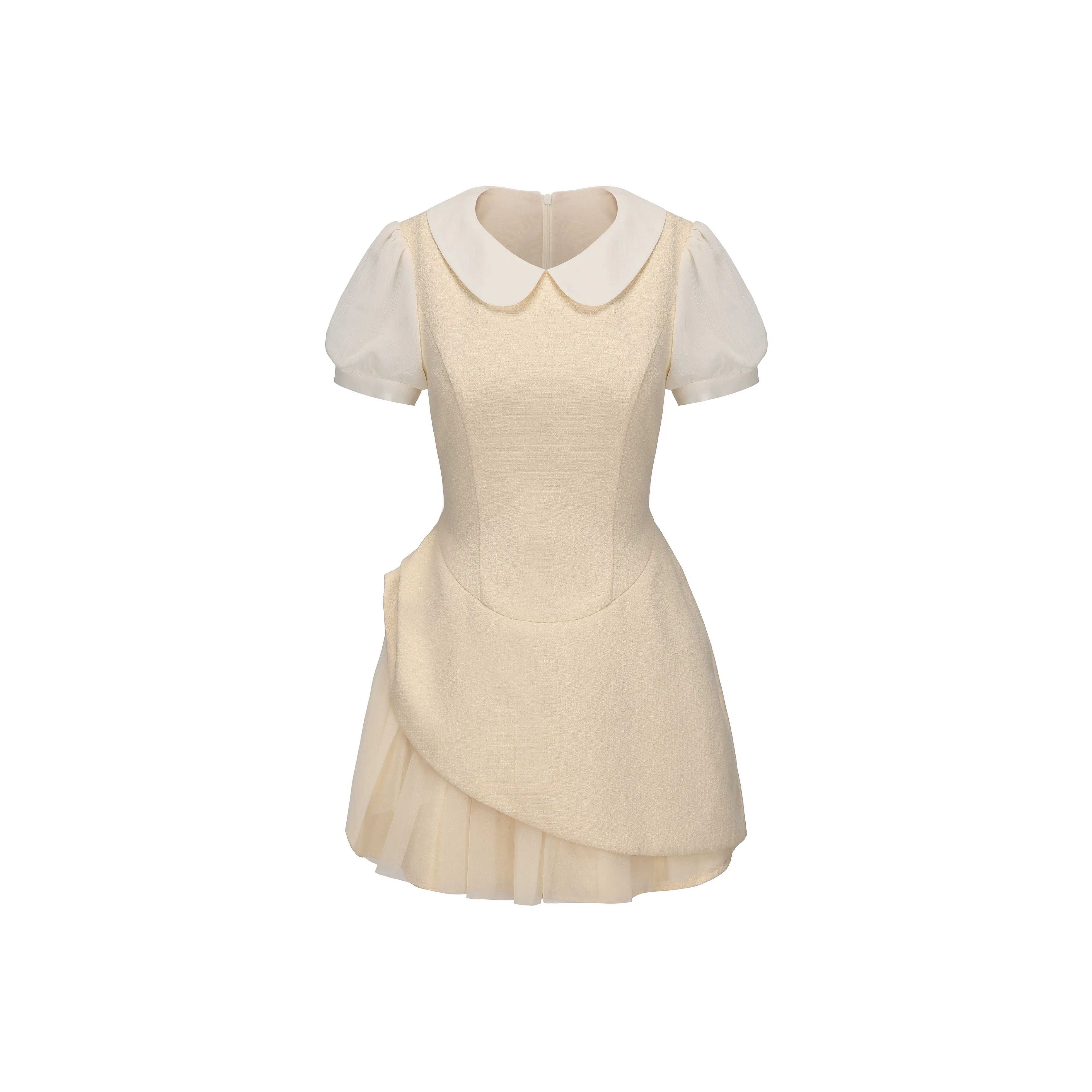 CHIWAWAMEME Короткий рукав Платье Женское