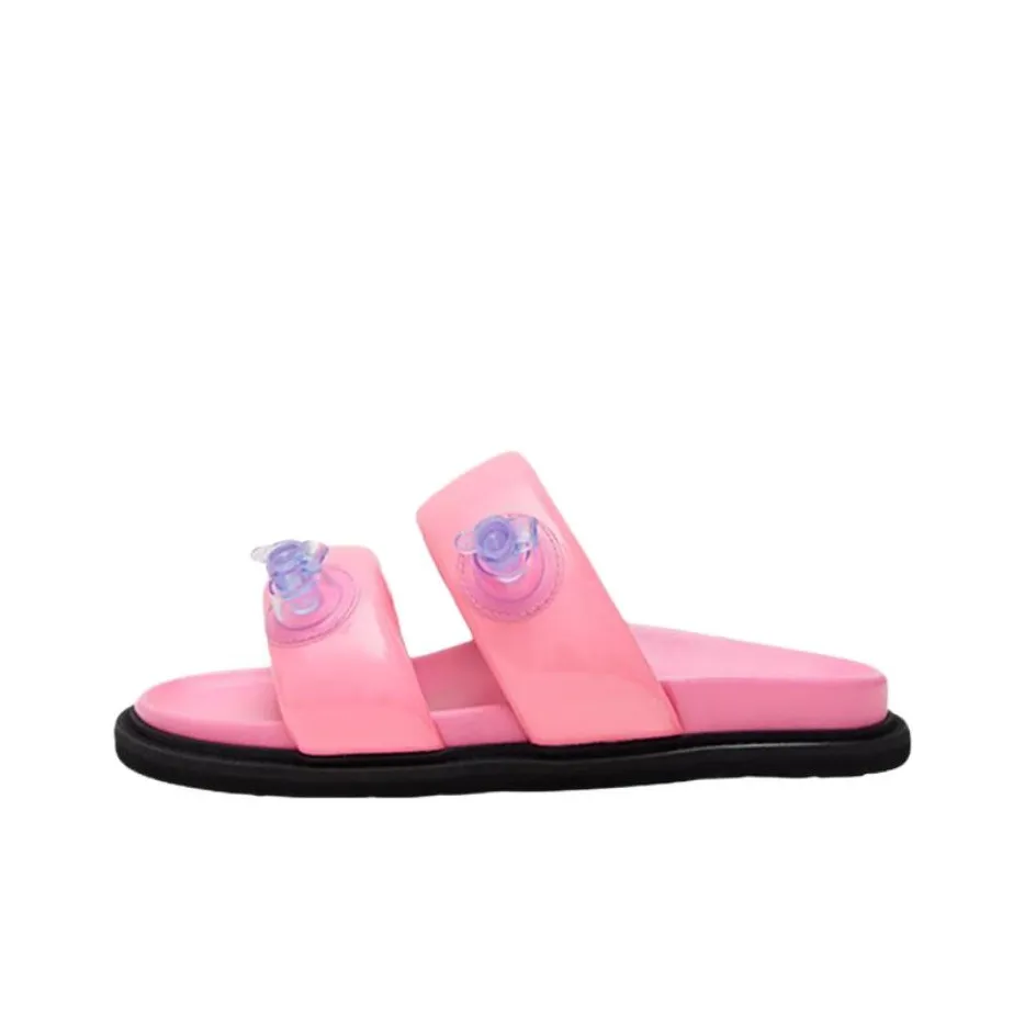 MOSCHINO Слипоны Женские Розовые