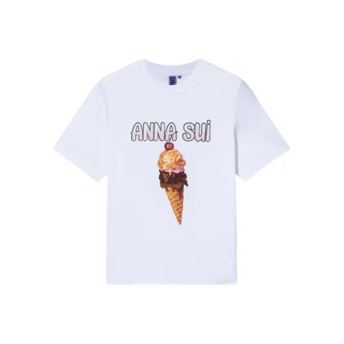 ANNA SUI Белые Женские Рубашки T