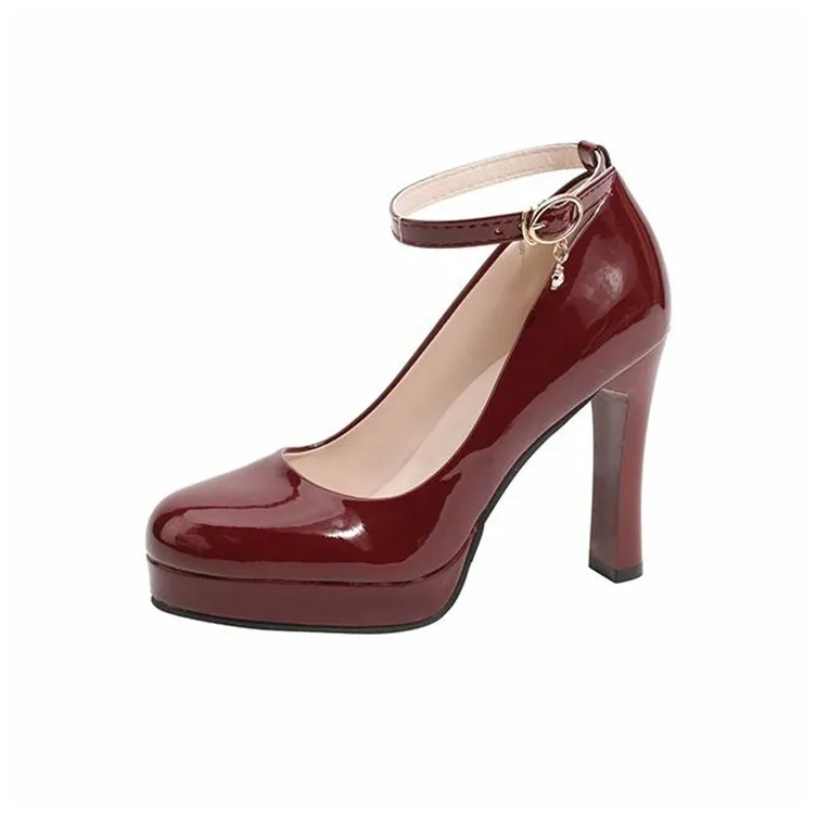 UMEK Квадратный каблук Высокие каблуки 8 см Женские