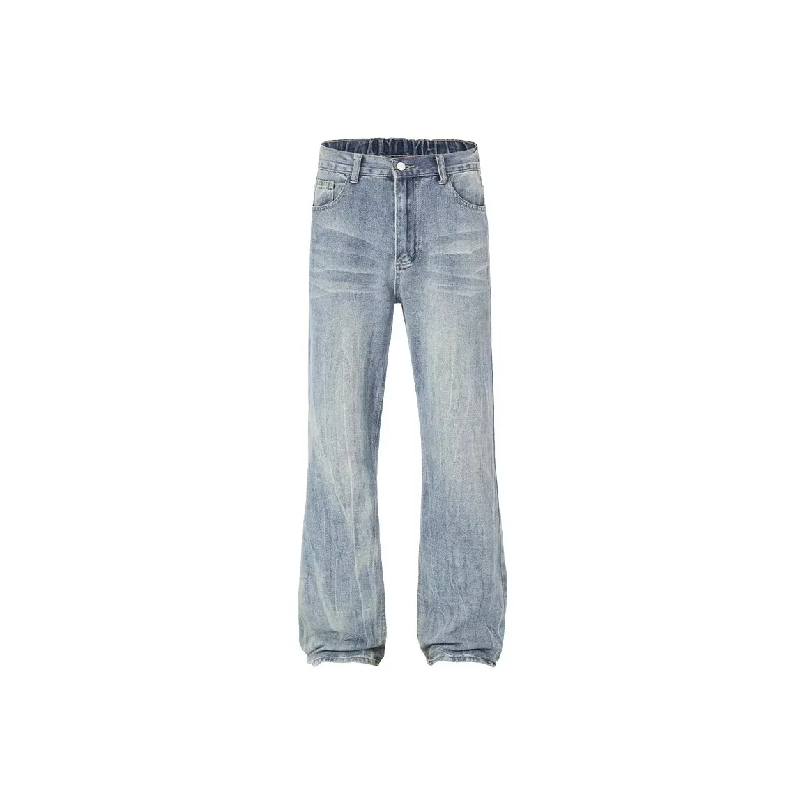 PAINT STAIN Синий Унисекс Джинсы