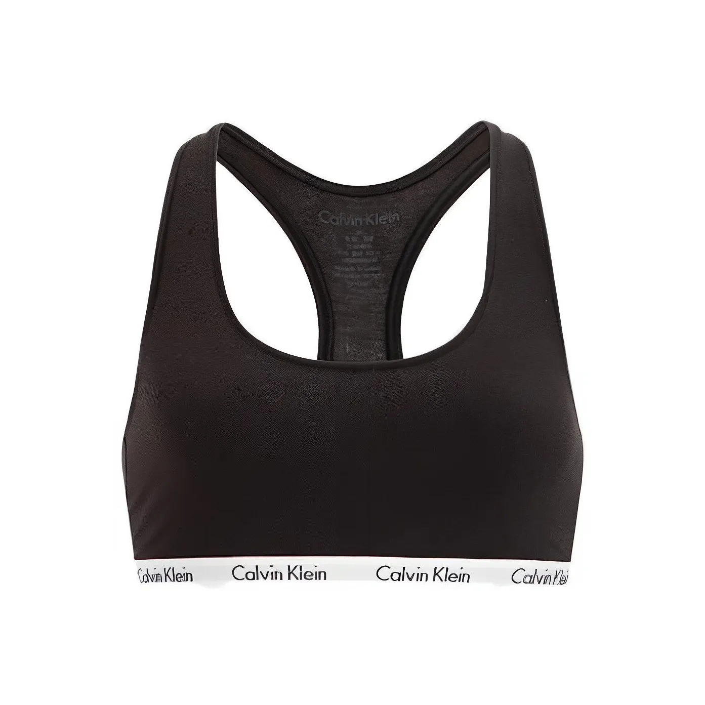 Calvin Klein Черные Женские Спортивные Майки Без Рукавов