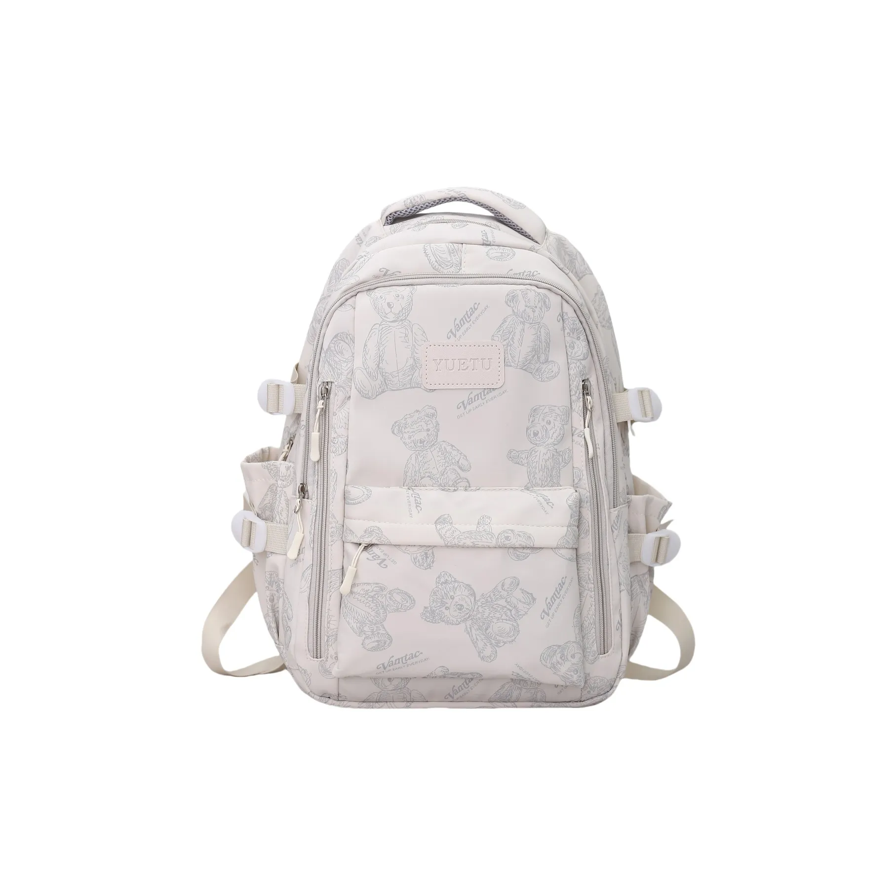 WICKBUEN Composite Cloth Double Shoulder Unisex White Puppy/Mint Green/Cake Puppy
