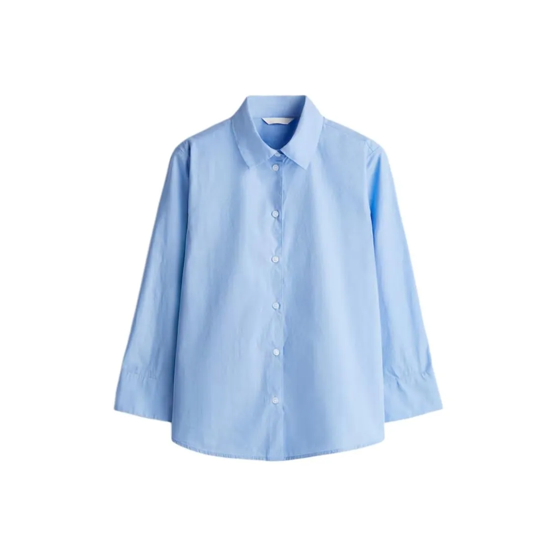 H&M Светло-синие Женские Рубашки