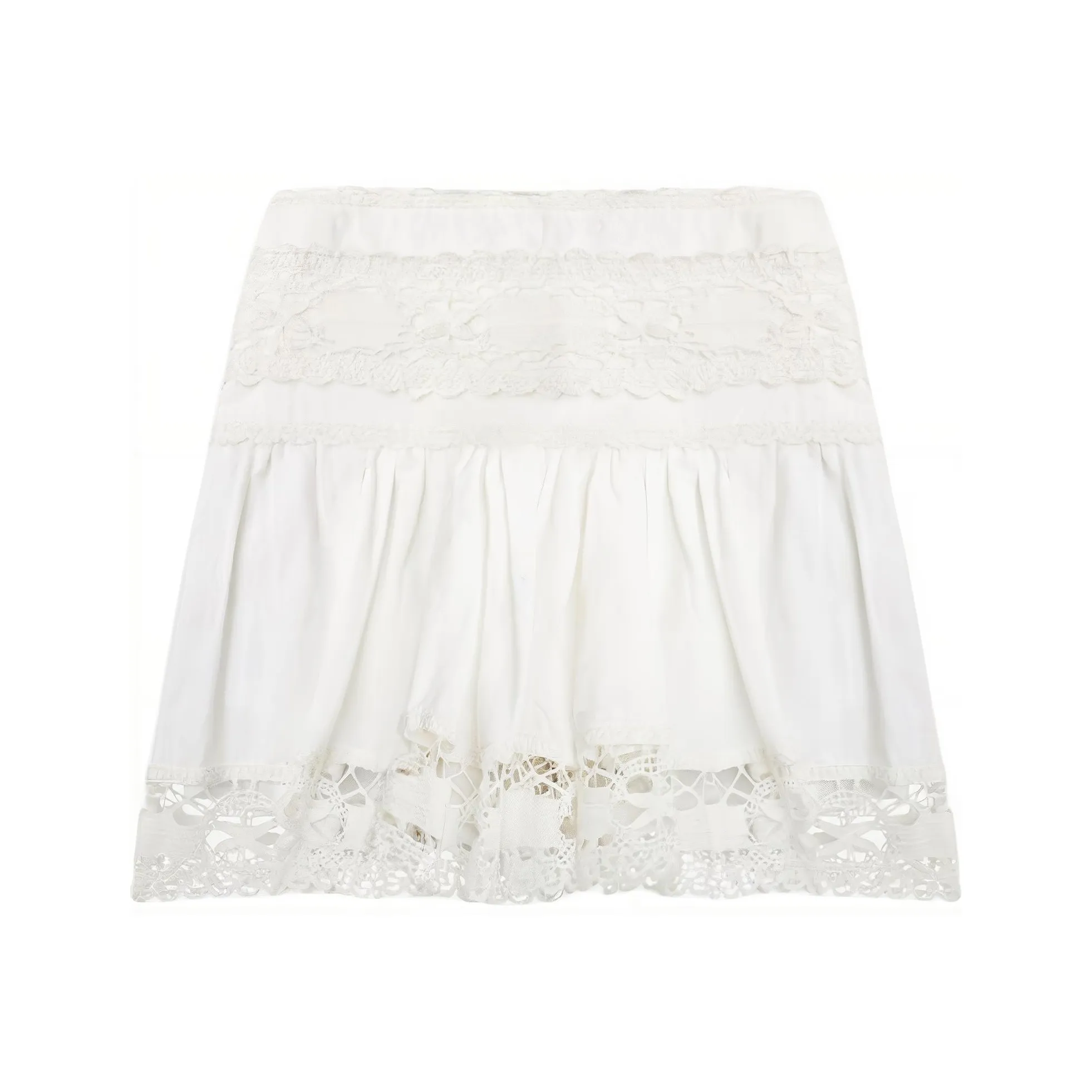 ISABEL MARANT SS25 Casual Short Skirts Women's White