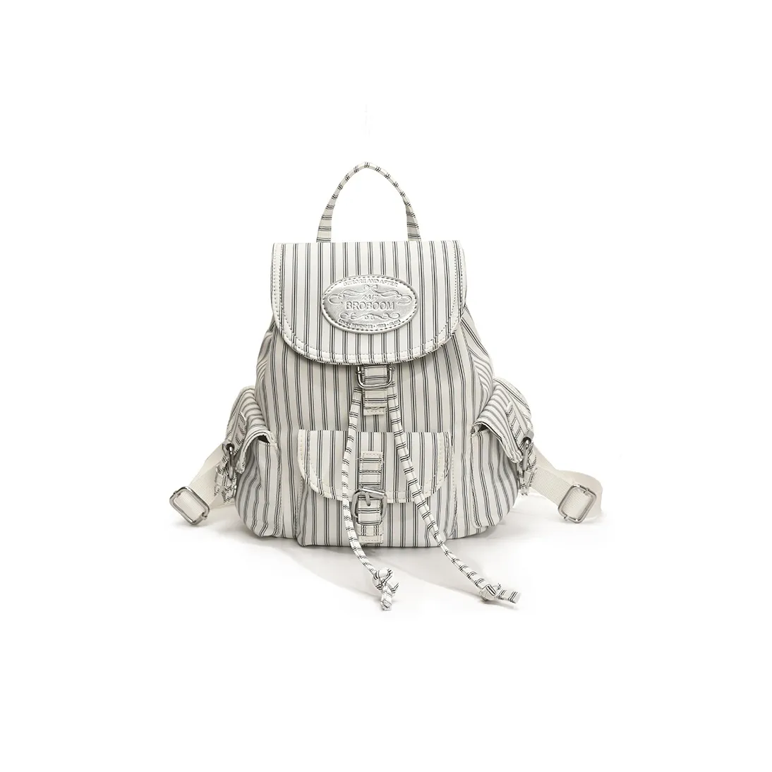 CAREELL ПУ (полиуретан) Рюкзак Женские Полосы Цветочный