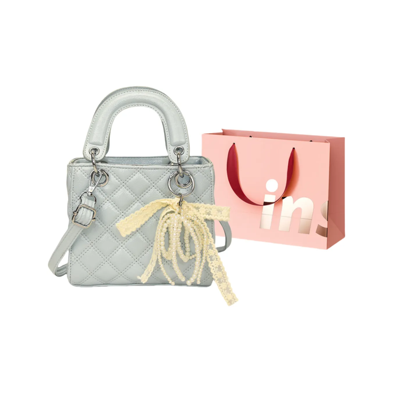 WHEELY BABY+ ПУ (полиуретан) Сумка Lady Dior Сумка через плечо Сумка Женская Многоцветная