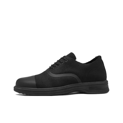 Shu family Мужские повседневные туфли Low Top Черные Мужские