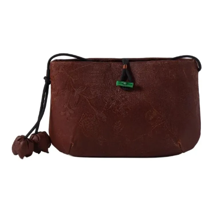 Shanghai Story Тутовый шелк Ручная сумка на плечо Женская Красная Черная