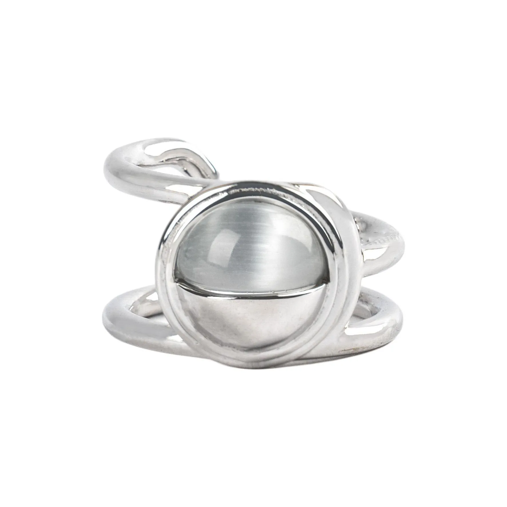 YUAN FIELD Белое золото с покрытием серебро S925 кольца унисекс