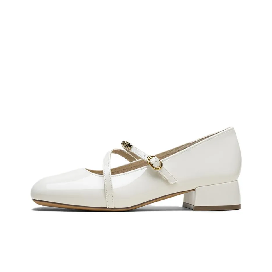 BASTO Темно-ночные Розовые Туфли Мэри Джейн Женские