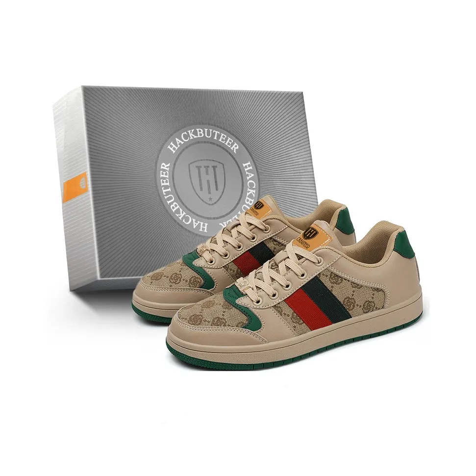 HACKBUTEER Amber Iridescent Низкие Кроссовки для скейтбординга Унисекс Коробка Включена