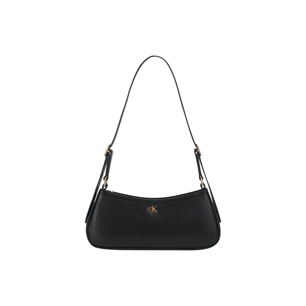 Calvin Klein Сумка через плечо из синтетического материала маленькая женская космический черный