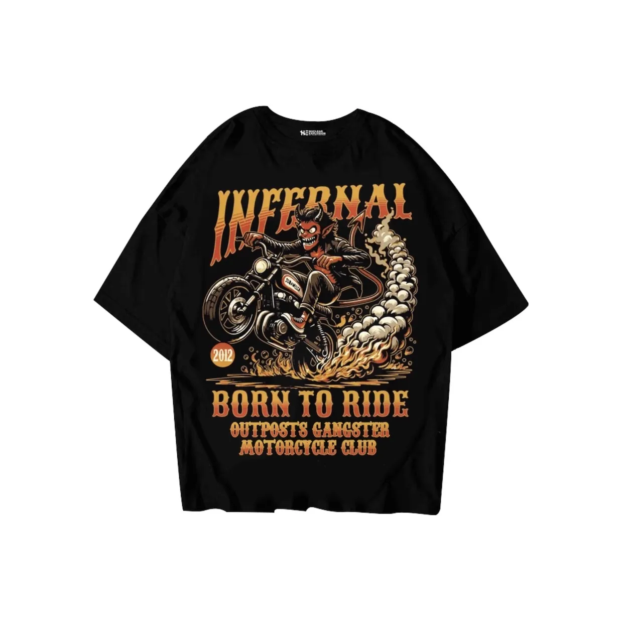 NUCLEAR EXPLOSION T Рубашка Мужская