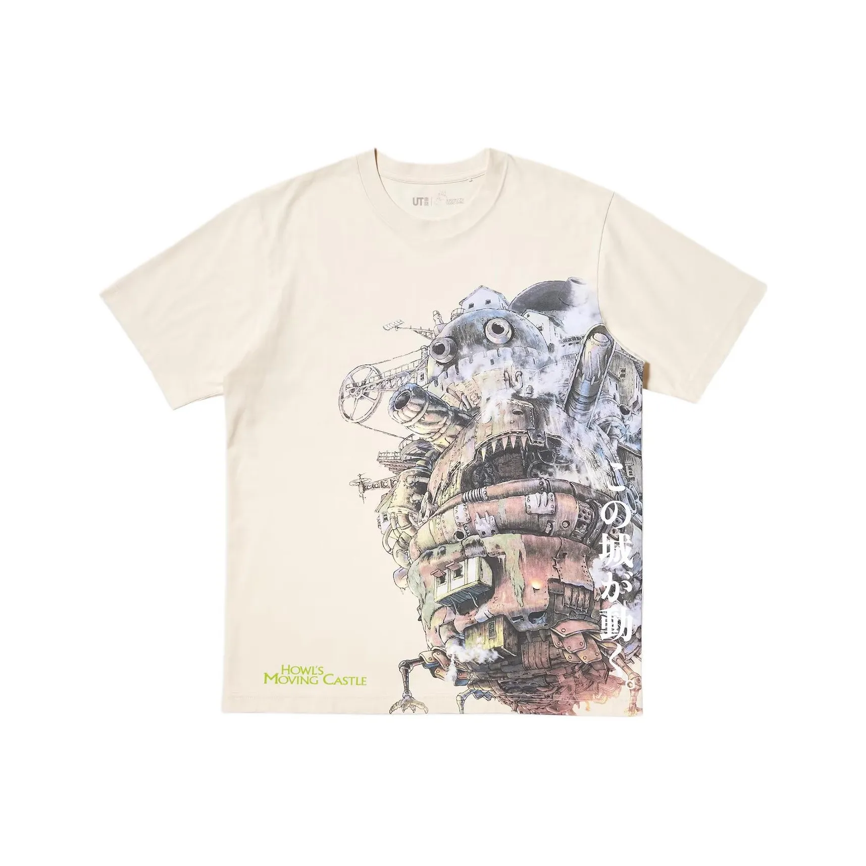 UNIQLO x JIBOLIGONGZUOSHI LIANMINGKUAN Studio Ghibli Co серия SS25 рубашка унисекс