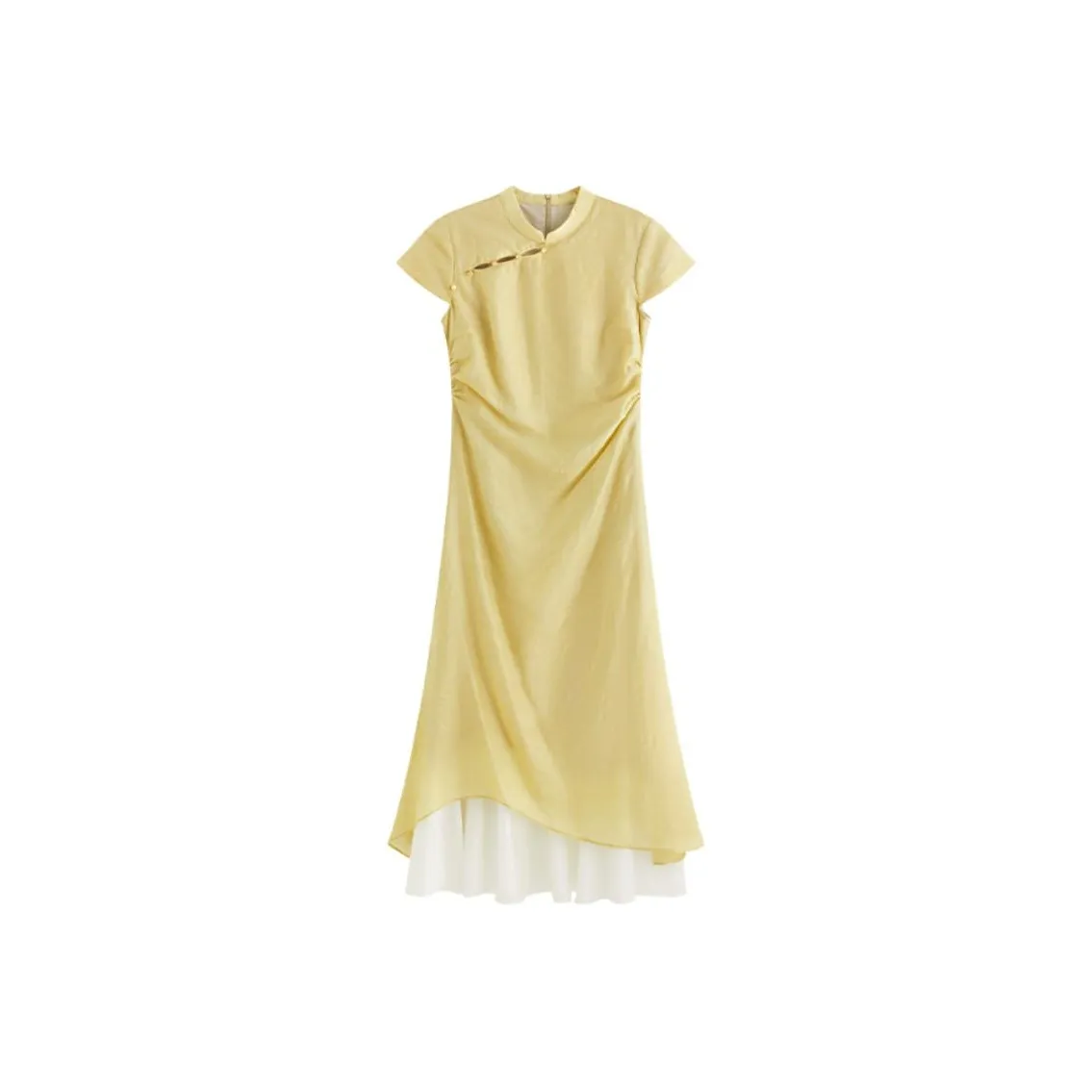 FANSILANEN Горчичный желтый Женские Ципао