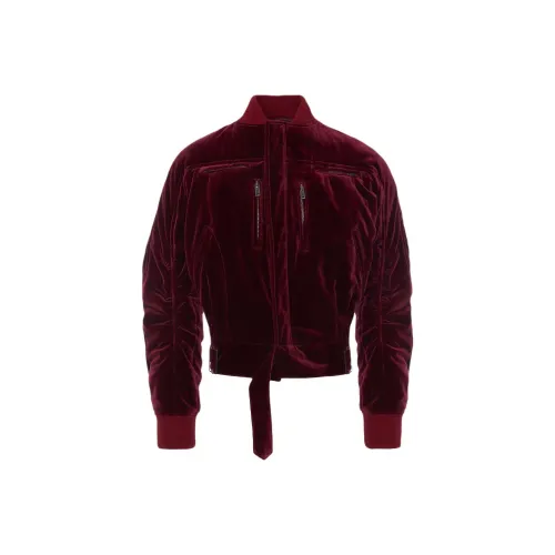 Haider Ackermann Бургундский Мужские Куртки